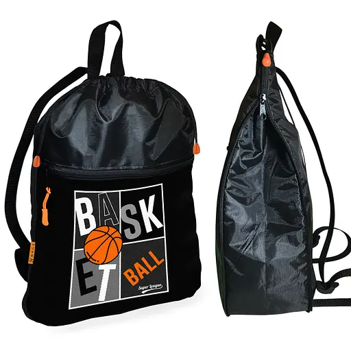 Рюкзак-мішок для взуття, спортивної форми Sport дитяча сумка для змінки з розширювачем (01400)