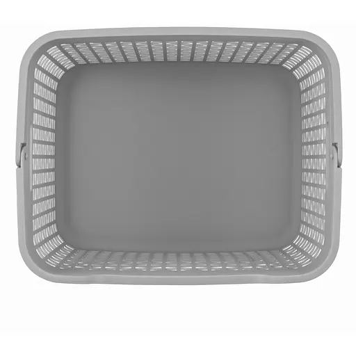 Корзина для белья Ardesto пластик PP 38x29.5x33 см 26 л серая (ARHC2402GG) - фото 4