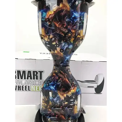 Гироборд Smart Balance Wheel U20 Premium + Autobalance + App 10.5" Цветное пламя - фото 6