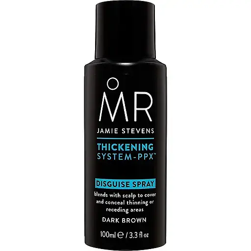 Маскирующий спрей для волос Mr Jamie Stevens Disguise Spray, темно-коричневый, 100 мл - фото 1