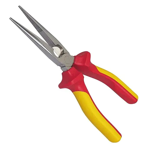 Плоскогубцы электрика Stanley MaxSteel VDE 1000V с удлиненными изолированными губками 210 мм (0-84-007)