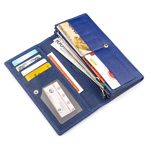 Жіночий шкіряний гаманець (S2001B) Boston 18.5х9х3 см acs0015664 - фото 3