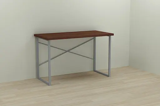 Компьютерный стол Ferrum-decor Дейв 75x140x60 серый ДСП Венге 32мм (FRD-105822)