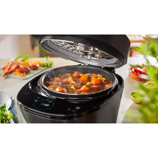 Мультиварка-скороварка Philips All in One Cooker 1000 Вт чорна (HD2151/40) - фото 13