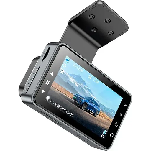 Автомобильный видеорегистратор Hoco DV9 Metal Gray [136877] - фото 5