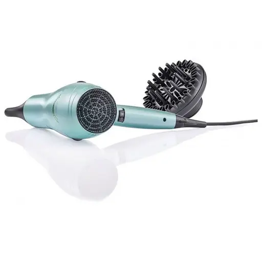 Фен з функцією іонізації SilverCrest SHTR 2200 F3 концентратор дифузор 2200 Вт 1 шт. бірюзовий (33705-IS) - фото 2