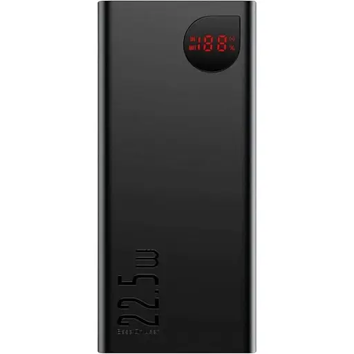 Power Bank Baseus Adaman Metal Digital Display Quick 10000mAh 22.5W Black (PPAD000001)