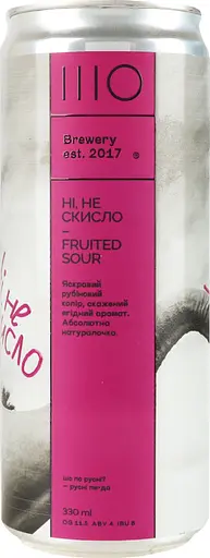 Пиво Sho Brewery Ні, не скисло світле 4% 0.33 л з/б - фото 7