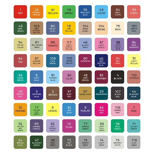 Цветной линер Art Liner, Coral/Коралловый, 99IDEAS - фото 5