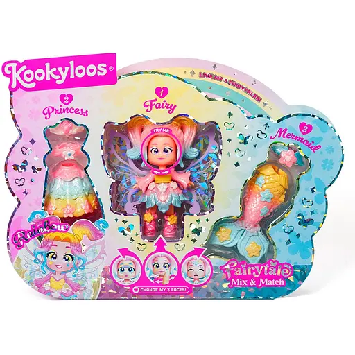 Ігровий набір з лялькою Kookyloos серії Fairytale - Рейнбоу (PKLSP106IN210) - фото 6