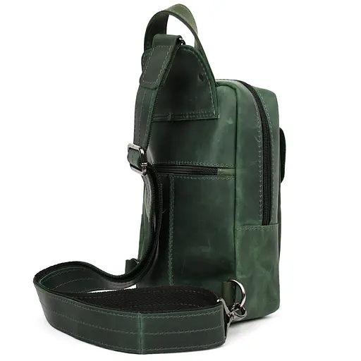 Мужской нагрудная сумка слинг рюкзак на одно плечо LIMARY 29х16х8 см sum0028203 - фото 5