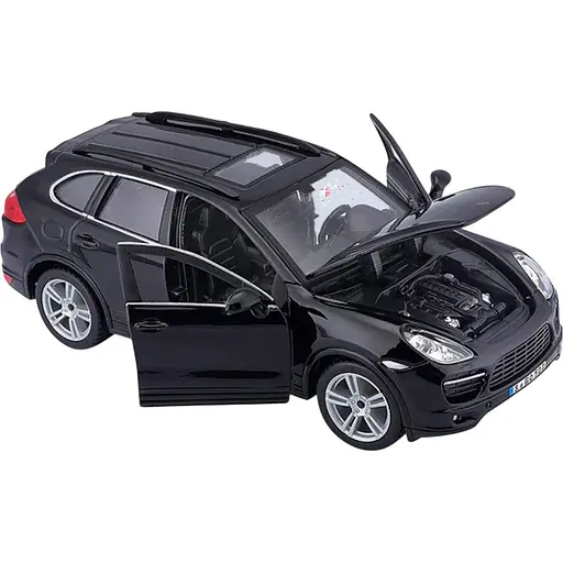Автомодель Bburago Porsche Cayenne Turbo 1:24 Black (18-21056) [119121] - фото 3