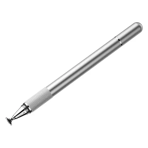 Стилус універсальний ємнісний Baseus Golden Cudgel Capacitive Stylus Pen ACPCL-0S сріблястий - фото 1