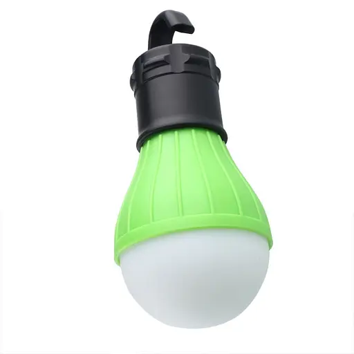 Ліхтар для намету туристичний світлодіодний TL-3, зелений, на батарейках ААА (100242) - фото 2