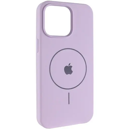 Чохол Epik Silicone Case Full Protective AA V2 with MagSafe для Apple iPhone 15, 6.1 Бузковий/Lilac - фото 1