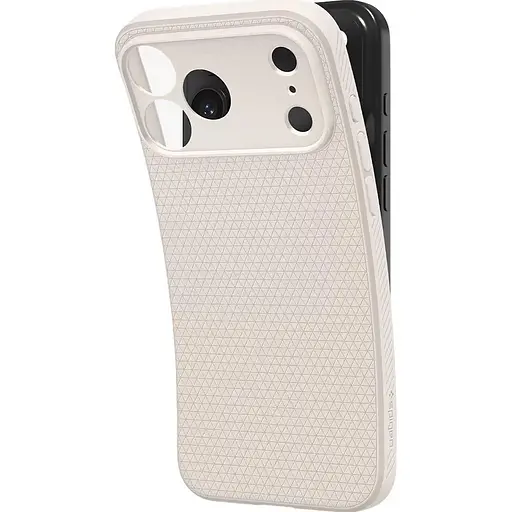 Чехол Spigen Liquid Air Case для Apple iPhone 17 Pro Max Natural Titanium ACS10268 (148548) - фото 7