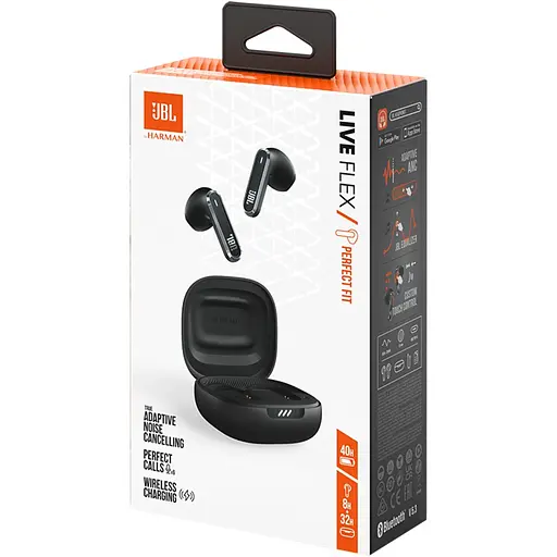 Гарнітура JBL LIVE FLEX Black (JBLLIVEFLEXBLK) - фото 11