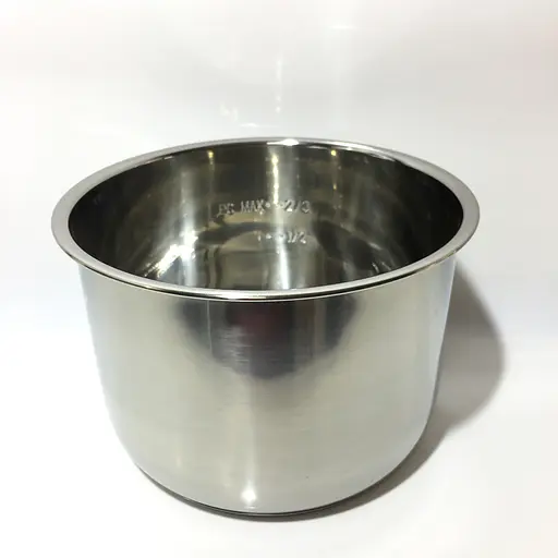 Кастрюля из нержавеющей стали 6 л. на мультиварку-скороварку YUMMY YPC-A600G, YPC-A600X, YPC-601X, YPC-602G - фото 2