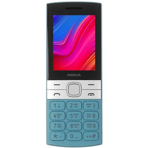 Телефон Nokia 150 2023 Dual Sim TA-1582 cyan - фото 1