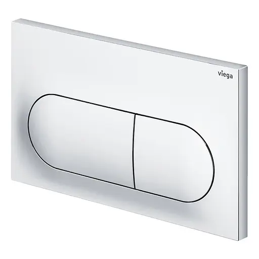 Клавіша змиву Viega Prevista Visign for Life 6 біла 773748, Хром - фото 2