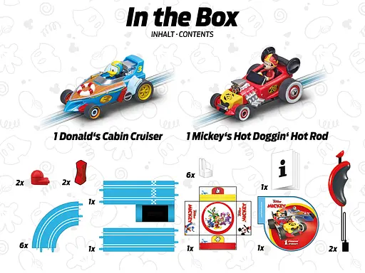 Гончная трасса детская "Микки Маус" Carrera 20063045 - фото 5