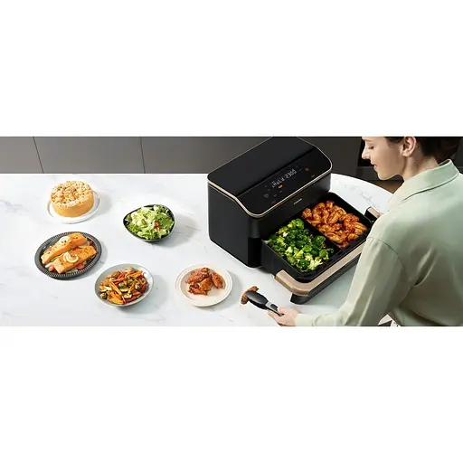 Мультипечь Cosori Dual Blaze Twinfry 10-Litre (CAF-TF101S-AEUR) [138045] - фото 14