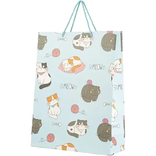 Пакет подарунковий XDW111163 Блакитний - фото 1