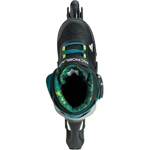 Ролики Rollerblade Microblade XT 28-32 Black/Green (1012-86B0751520-NG02-28-32) - фото 6