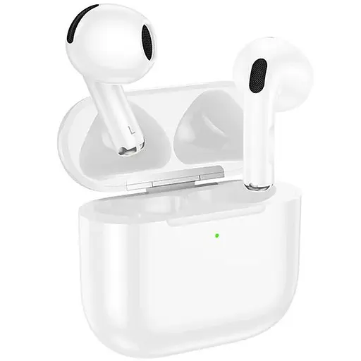 Беспроводные TWS наушники Borofone BW64 вкладыши white - фото 4