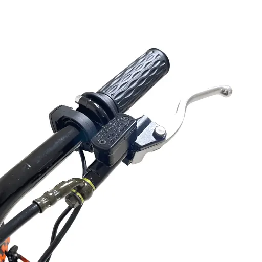 Питбайк Kugoo Wish 01 | Черный | С усиленной рамой и амортизационной вилкой - фото 4