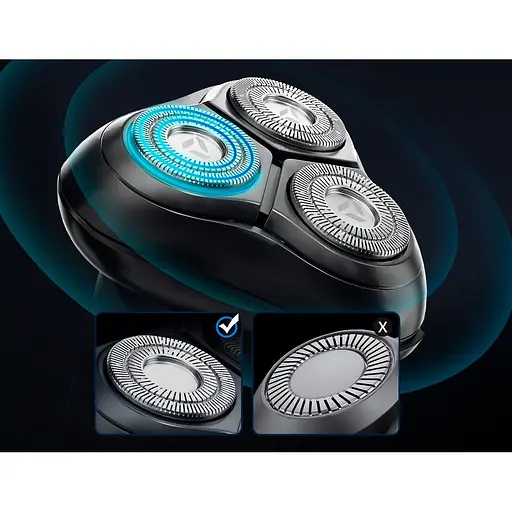 Электробритва Enchen BlackStone 8 Black [133501] - фото 4