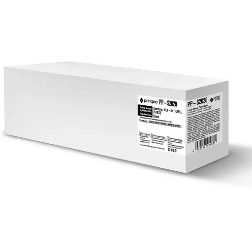 Картридж Samsung MLT-D111S, Black, SL-M2020/M2070, 1000 стор, PrintPro (PP-S2020)