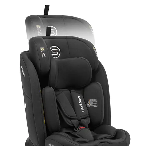 Автокрісло Sesttino Oktagon Pro Isofix 0-36kg Black - фото 8