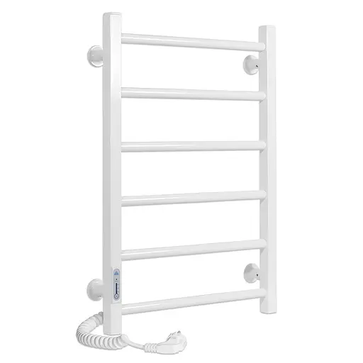 Електрична рушникосушарка Laris Зебра Альфа ЧФ6 400x600 Е ліва R3 77700067, Білий, Ліве, Електронний - фото 1