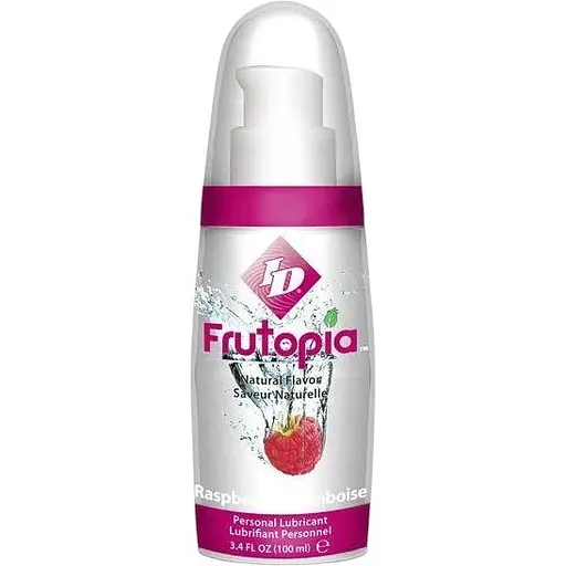 Фруктовий оральний лубрикант iD Frutopia Pump Малина 100 мл