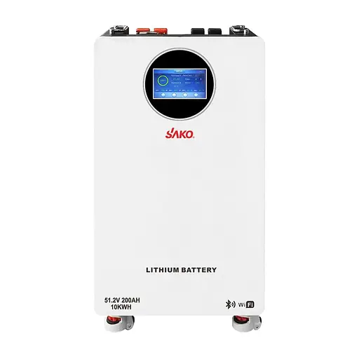 Аккумуляторная батарея литий-железо-фосфатная LiFePO4 200А*ч 51.2В 10240Вт*ч Sako Li-Sun series SK-51.2V200Ah настенный / напольный монтаж (42-00245) - фото 1