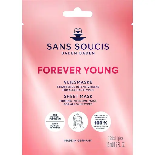 Маска тканинна Sans Soucis Forever Young Проти старіння 16 мл