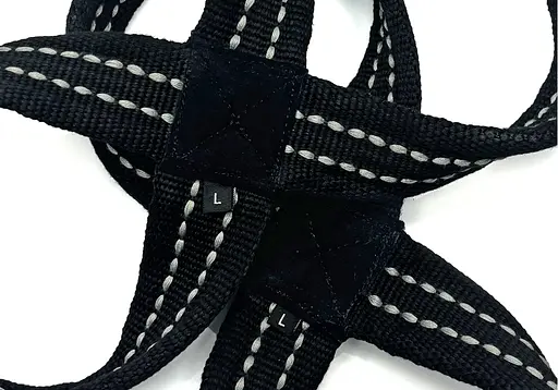 Лямки для тяги EasyFit Infinity для становой тяги (восьмерки размер L) (EF-8888-L) - фото 3