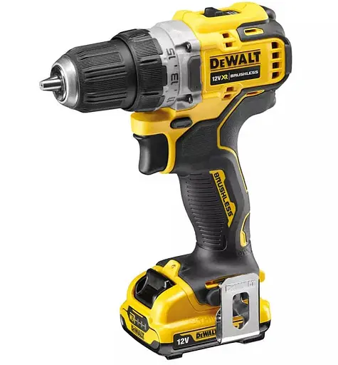 Дрель-шуруповерт аккумуляторный DeWalt с АКБ и ЗУ DCD701D2 - фото 1