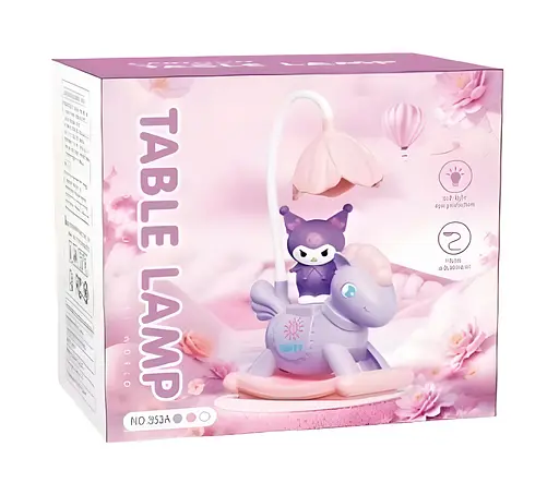 Дитяча настільна лампа Hello Kitty рожева (353E) - фото 3
