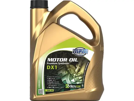 Моторна олива MPM Premium Synthetic DX1 5W-30 5л (05005DX1)