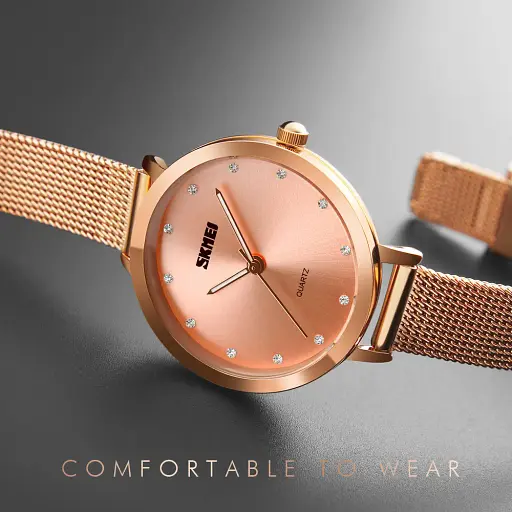 Часы наручные женские Skmei 1291 Rose Gold, 1291RG (15937) - фото 3