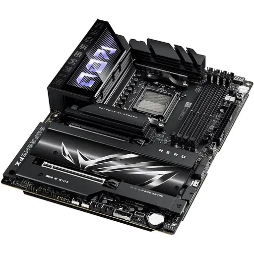 Материнская плата Asus ROG Crosshair X870 HERO sAM5 X870 4xDDR5 M.2 HDMI WiFi BT ATX - фото 8