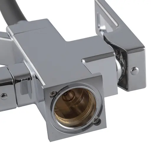 Смеситель для кухни на две воды Koer KB-72009-01 KR5006 Хром - фото 4