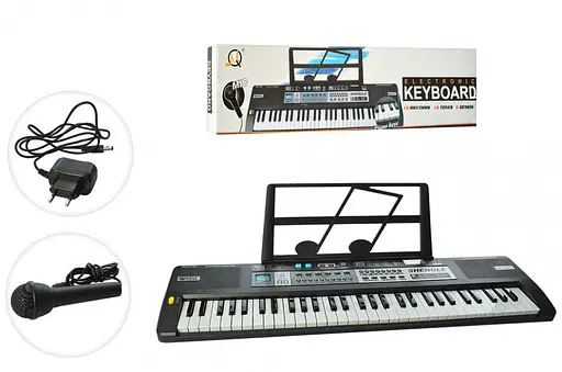 Синтезатор с микрофоном MQ6180, 61 клавиша