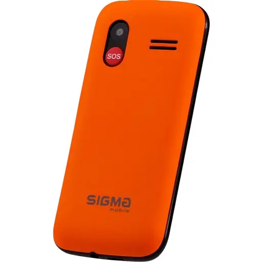Мобільний телефон (бабушкофон) Sigma mobile Comfort 50 HIT Orange - фото 3