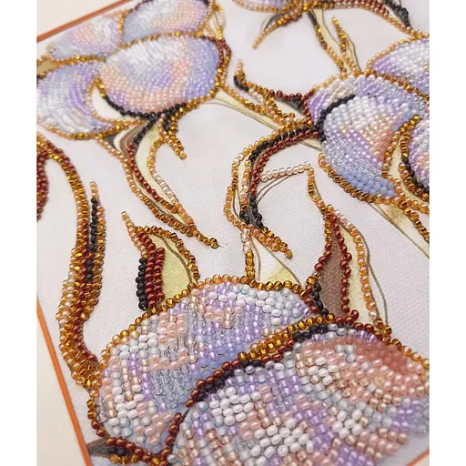Набір-міді для вишивання бісером "Ніжний дотик" AMB-090 20х20 см - фото 4