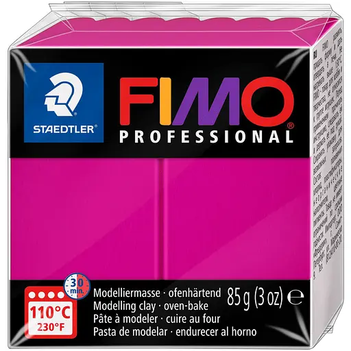 Пластика для біжутерії Professional Маджента 85г Fimo