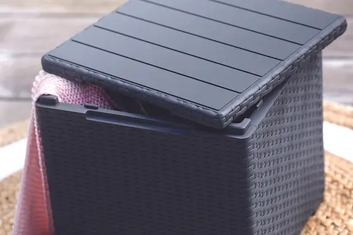 Стіл-скриня Keter Vigo графіт 50 л - фото 3