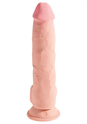 Фалоімітатор King Cock With Balls 10 Inch 25.4 см тілесний - фото 2